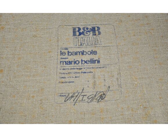 Bambole Daybed by Mario Bellini for B&B Italia, 1970s