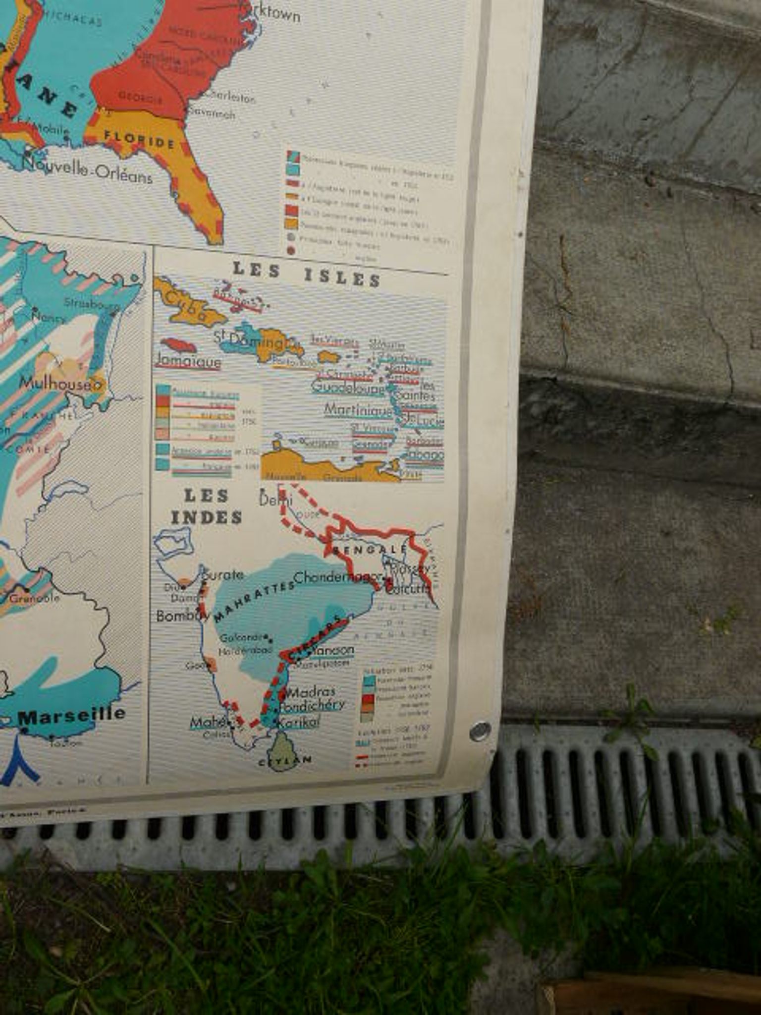 School poster hatier france and england and civilization in the 18th century