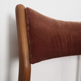 Set of six beech chairs, Danish design, 70s, made in Denmark