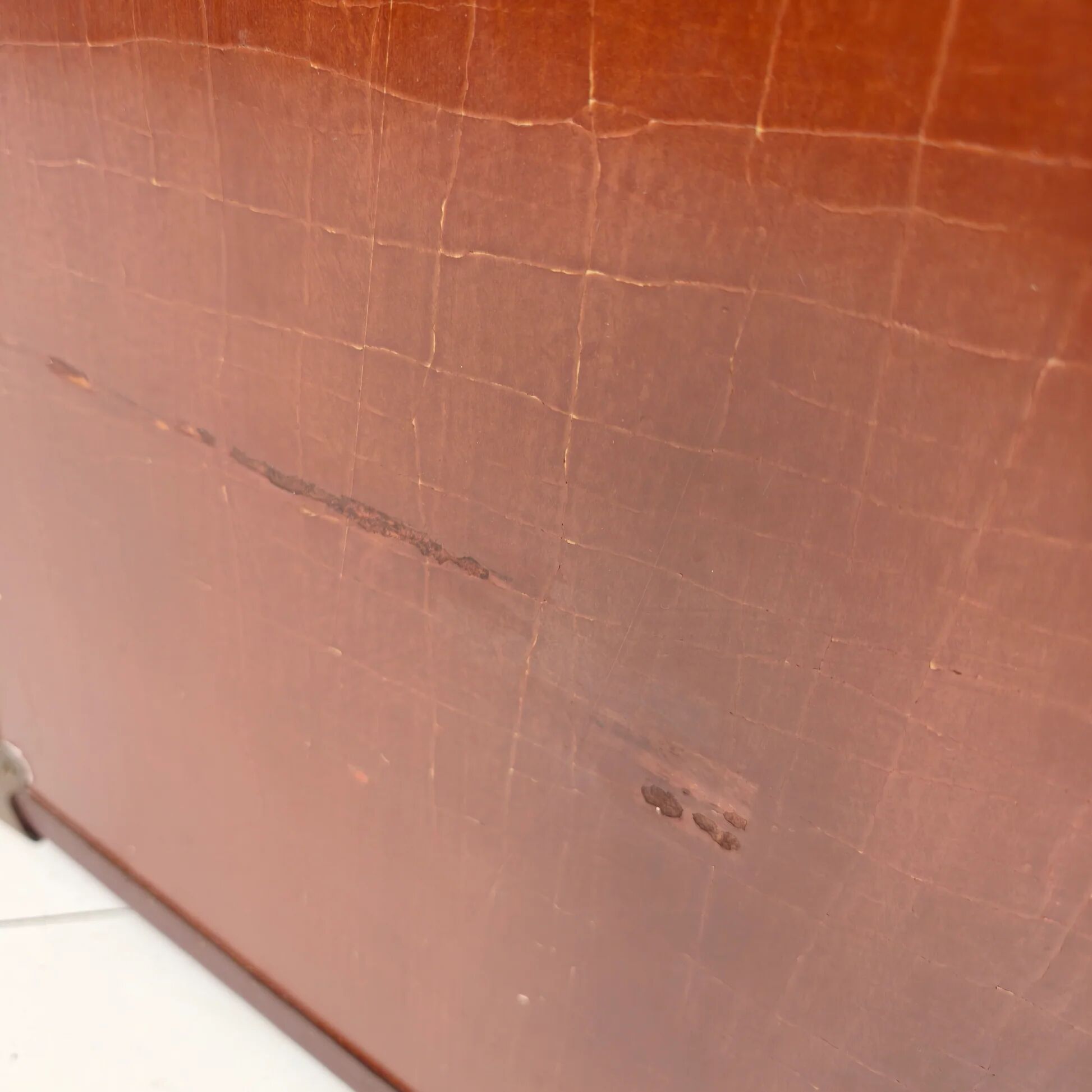 Starbay nautical steamer trunk campaign desk – 20th century