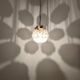 Floral Crystal Glass Chandelier by Ernst Palme