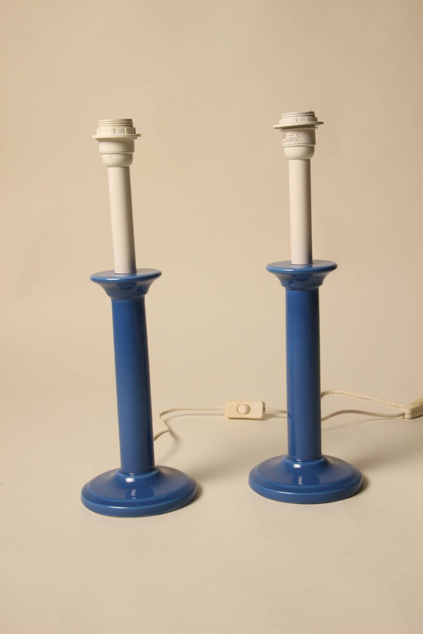 Pair of lamp bases