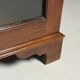 Mahogany display cabinet 19th century antique