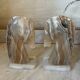 Pair of vintage onyx bookends