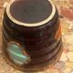 Cache pot Vintage en Céramique annelée