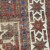 Ancient tribal baloch carpet 148x78 cm