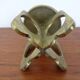 Brutalist Bronze Candle Holder, 1960s