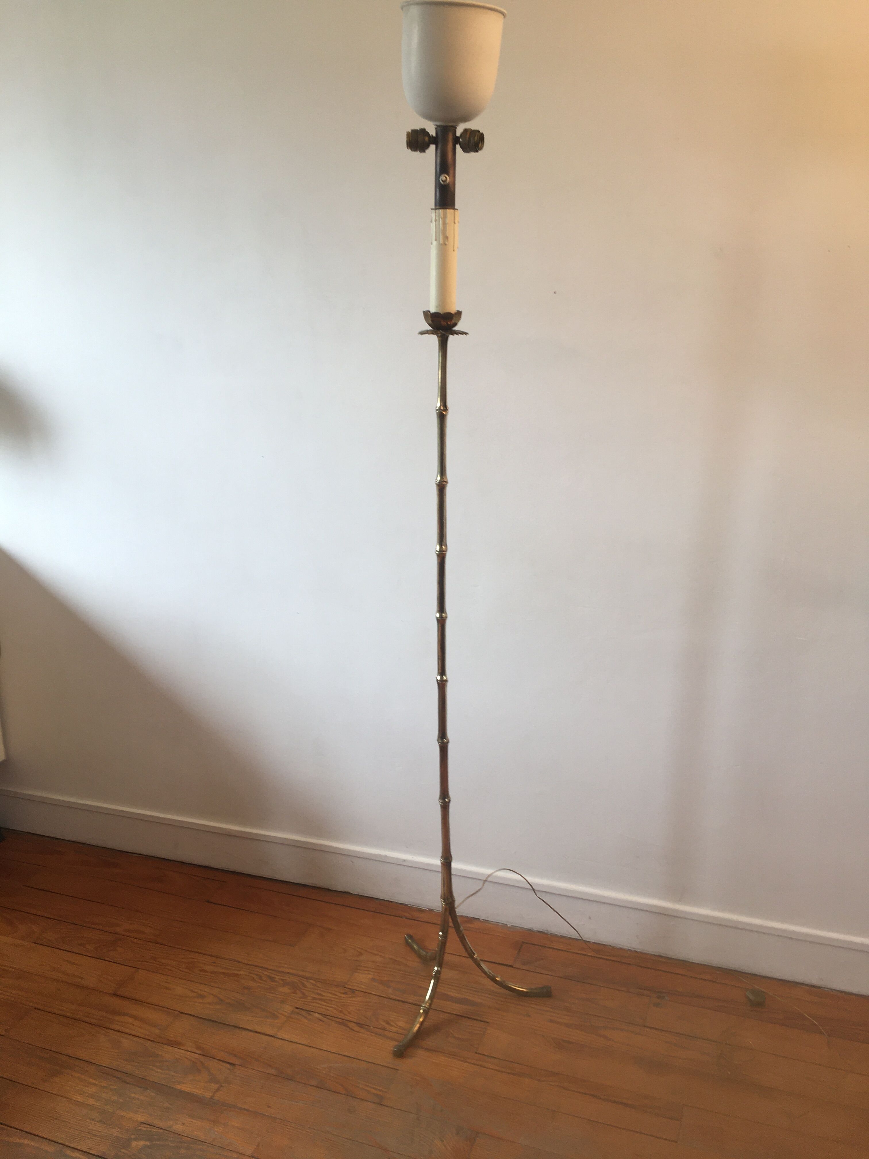 Bamboo floor lamp house Baguès