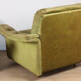 Pair of vintage velvet armchairs – 1960s