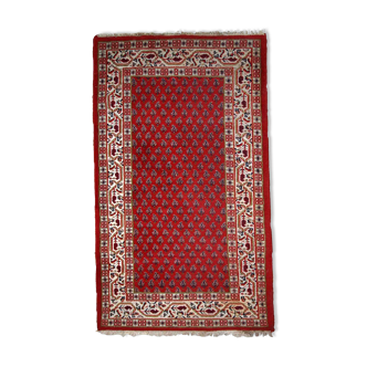 Vintage persian carpet seraband handmade 93cm x 162cm 1970s, 1c767