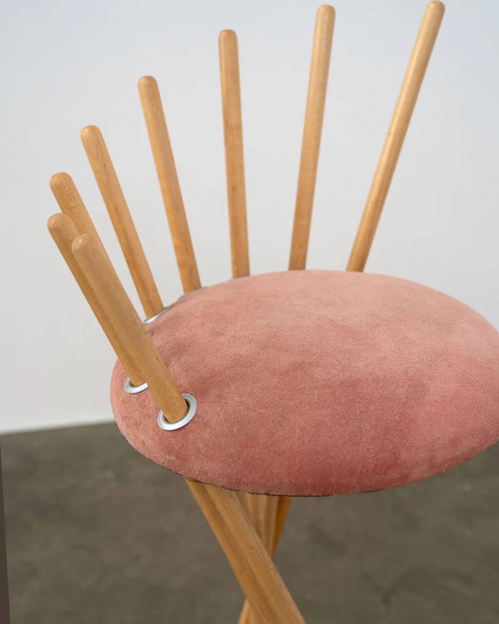 Postmodern prototype stool by Isabelle Moore, 1995