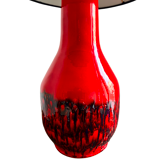 Lampe en ceramiquewest germany scheurich 1960
