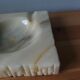 Marble or alabaster ashtray