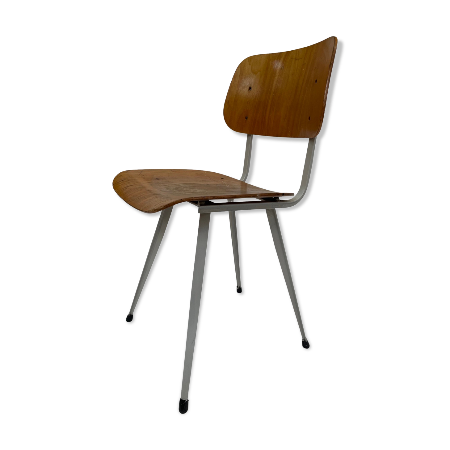 Vintage marko holland school chair 1960s design
