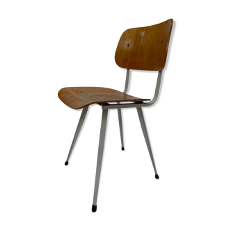 Chaise d’école vintage marko holland années 1960 design