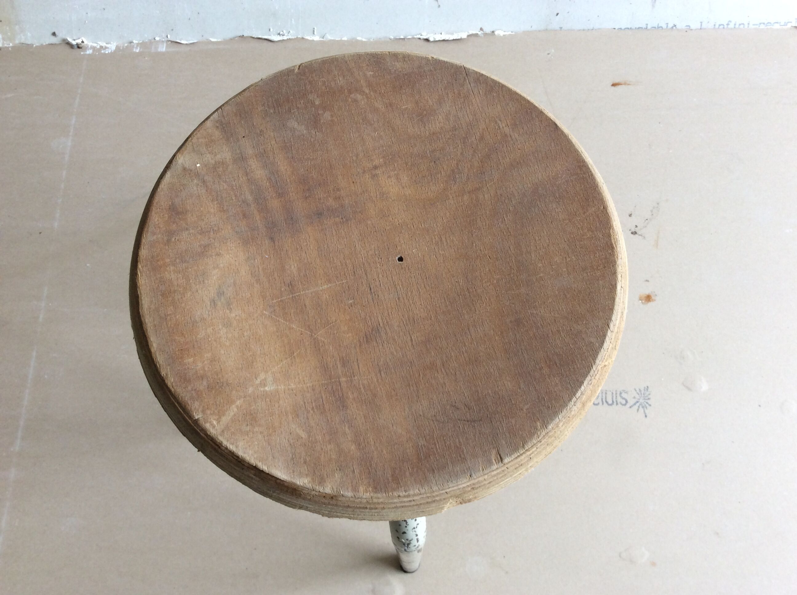 Vintage industrial stool