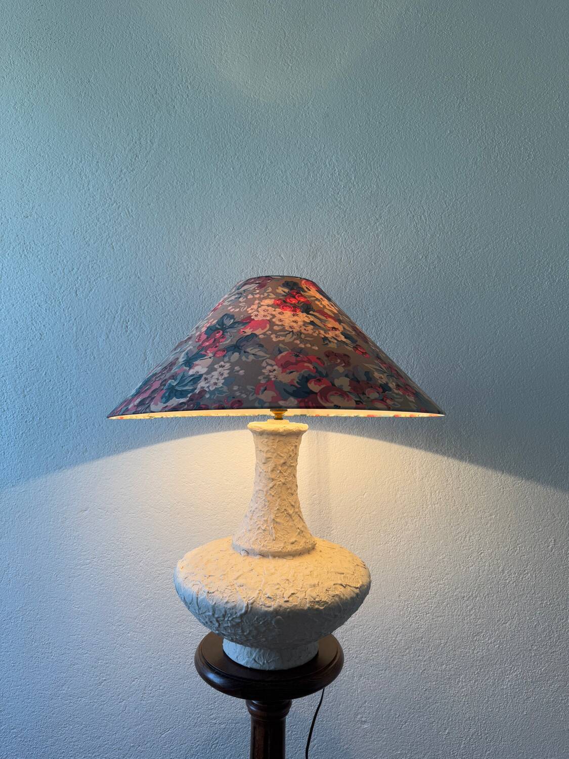 Large ceramic lamp from the 60s