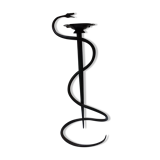 Vintage metal snake ashtray