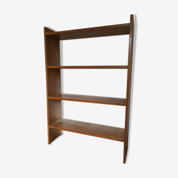 Bookcase wooden shelf 60s/70s