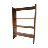 Bookcase wooden shelf 60s/70s