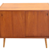 Danish vintage design cabinet with sliding doors 'Farum'