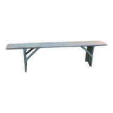 Wooden farm bench