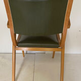 Scandinavian vintage desk and armchair