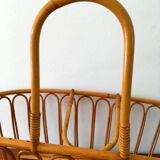 Vintage wicker bassinet  50