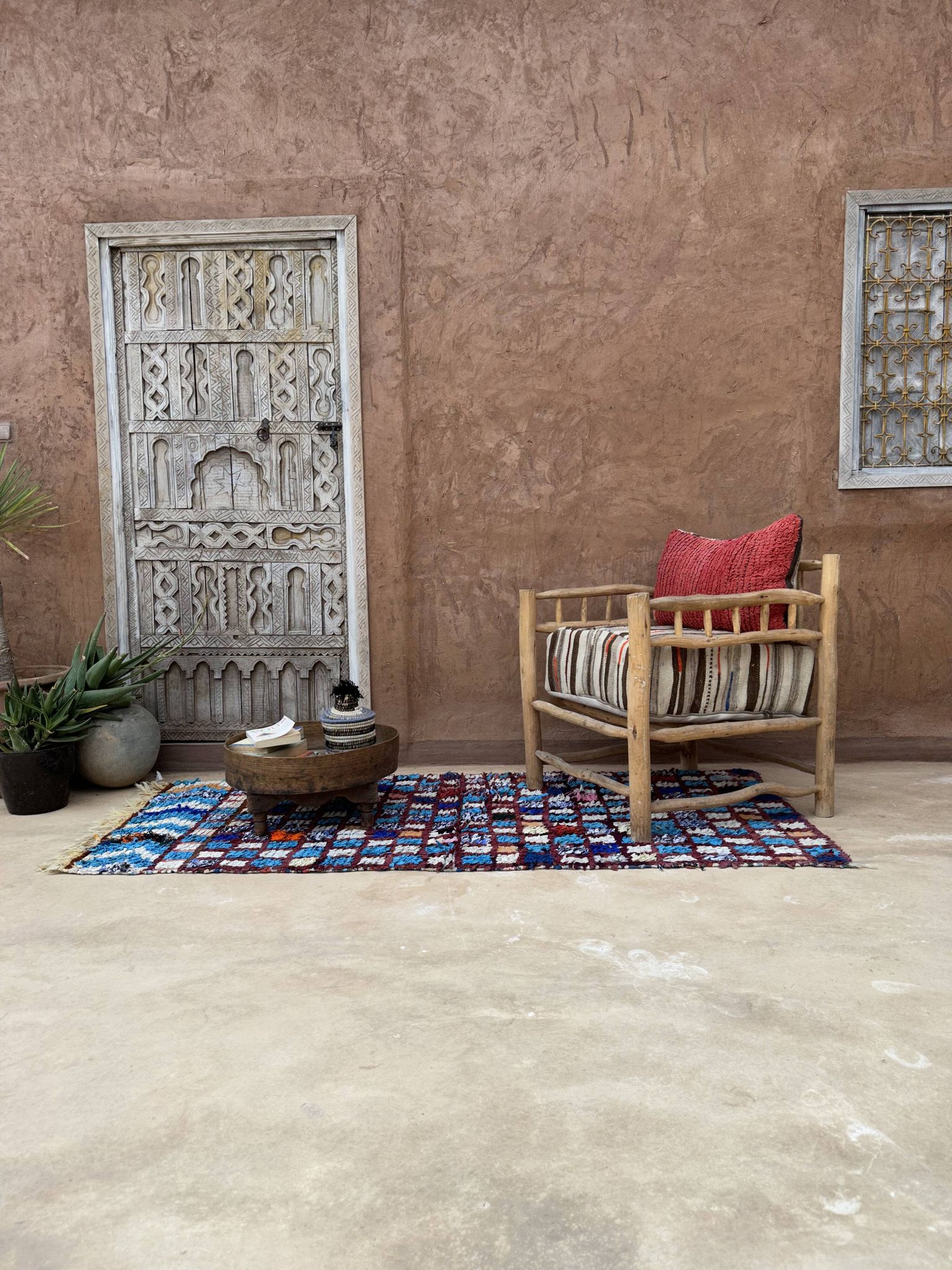 Tapis Marocain - 93 x 214 cm
