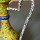 Chinese ewer in painted enamel on copper – floral decoration - Canton 18