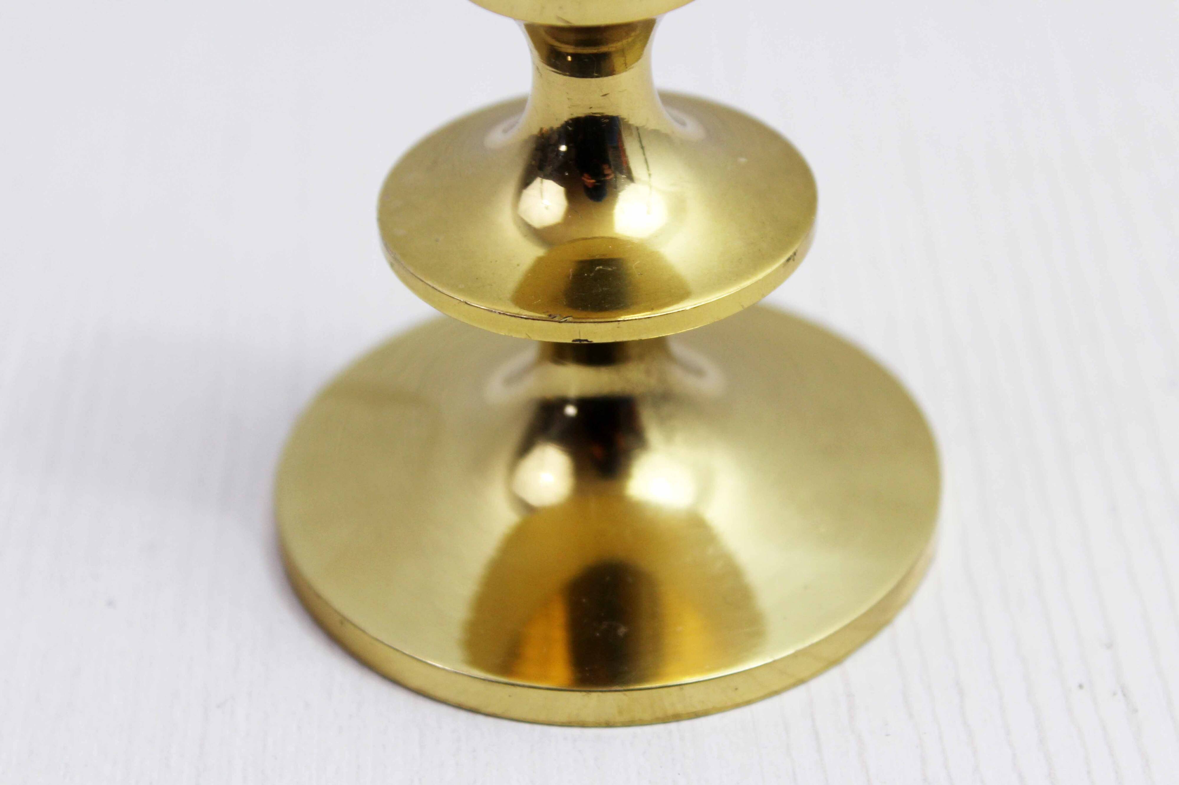 Vintage brass candle holder