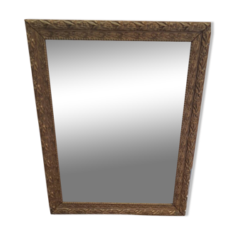 Old gilded mirror