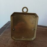 Cendrier en cuivre jaune vintage