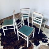 Series of 4 vintage chairs