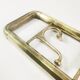 Art Deco brass wall hanger, Austria, 1940s.