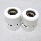 Paire d'appliques cylindrique Stilnovo Années 60