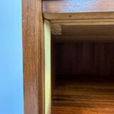 Vintage cabinet with sliding doors