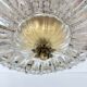 Large crystal Banci Italy ceiling lamp, 1960s
