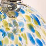 Suspension en verre de Murano conçue par Kalmar Autriche années 1970