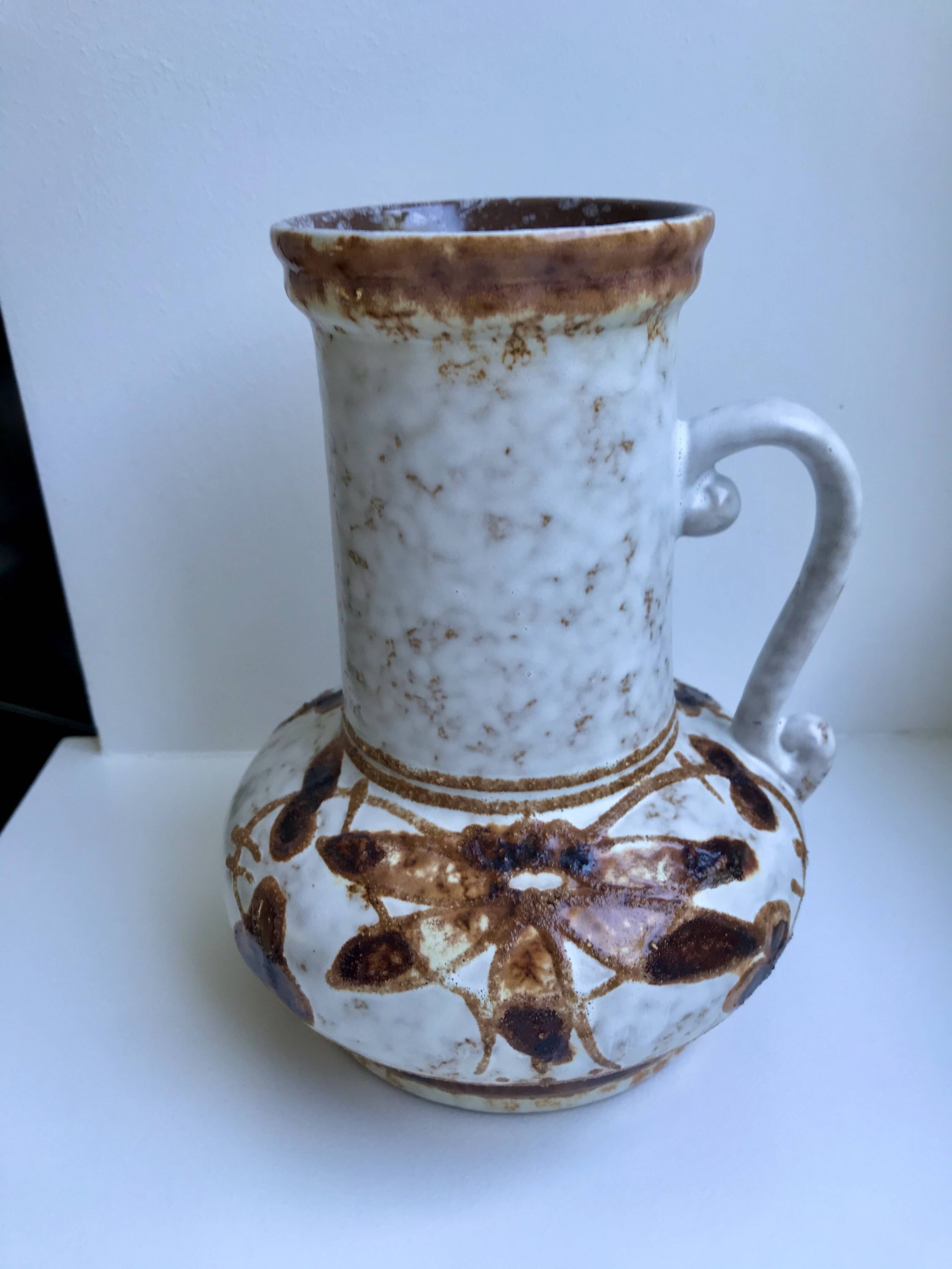 Ceramic vase Made in GDR / GDR 1970s