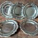 Set of 5 metal coasters