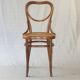 Chaises Thonet n°28 de 1900 cannées " cœur"