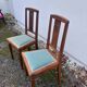 Paire de chaises art déco