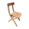Chaise pliante en pin