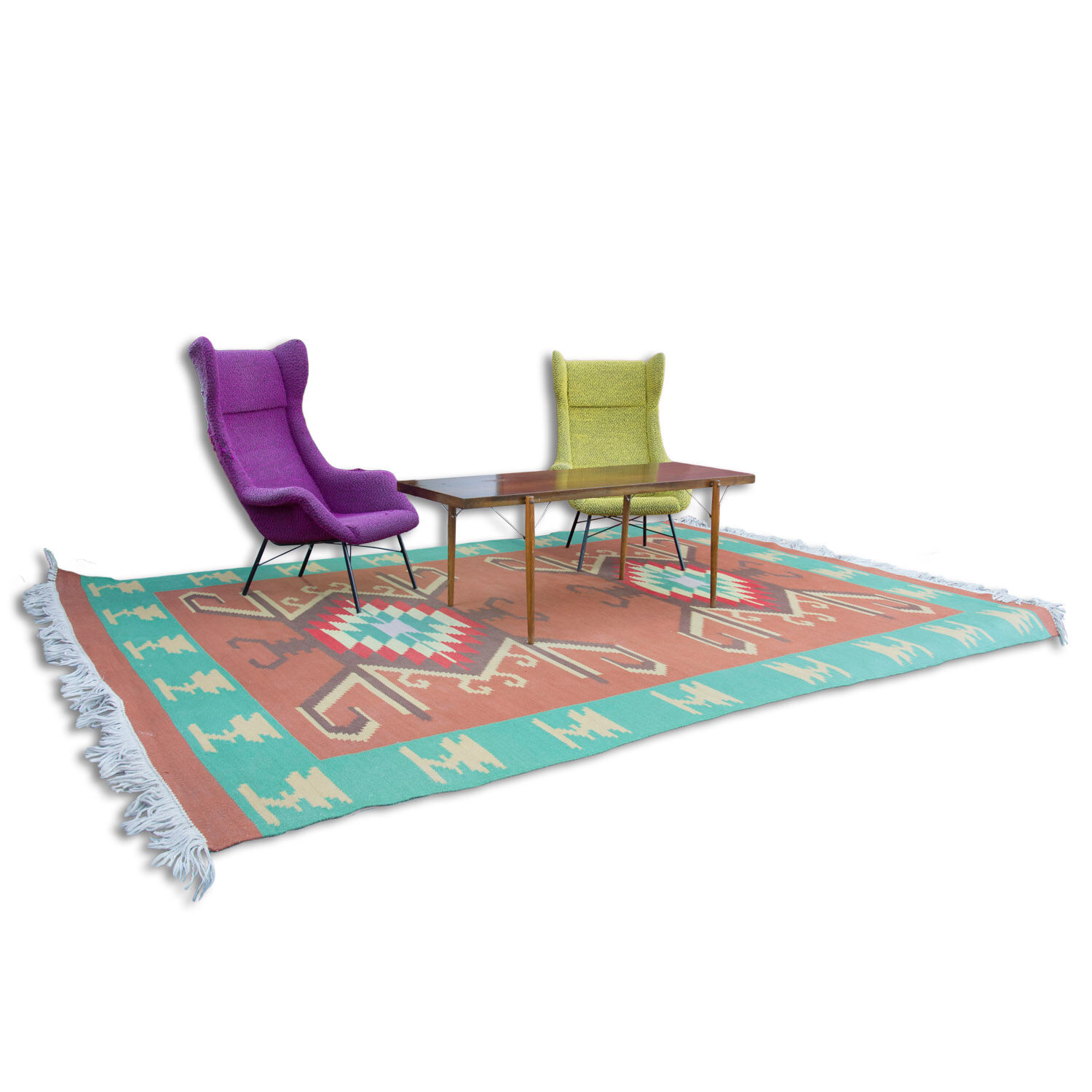 Carpet also years 60 350 x 254 cm