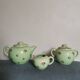 Teapot, sugar bowl, milk jug Vert Salins