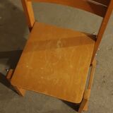 Wooden children's chair