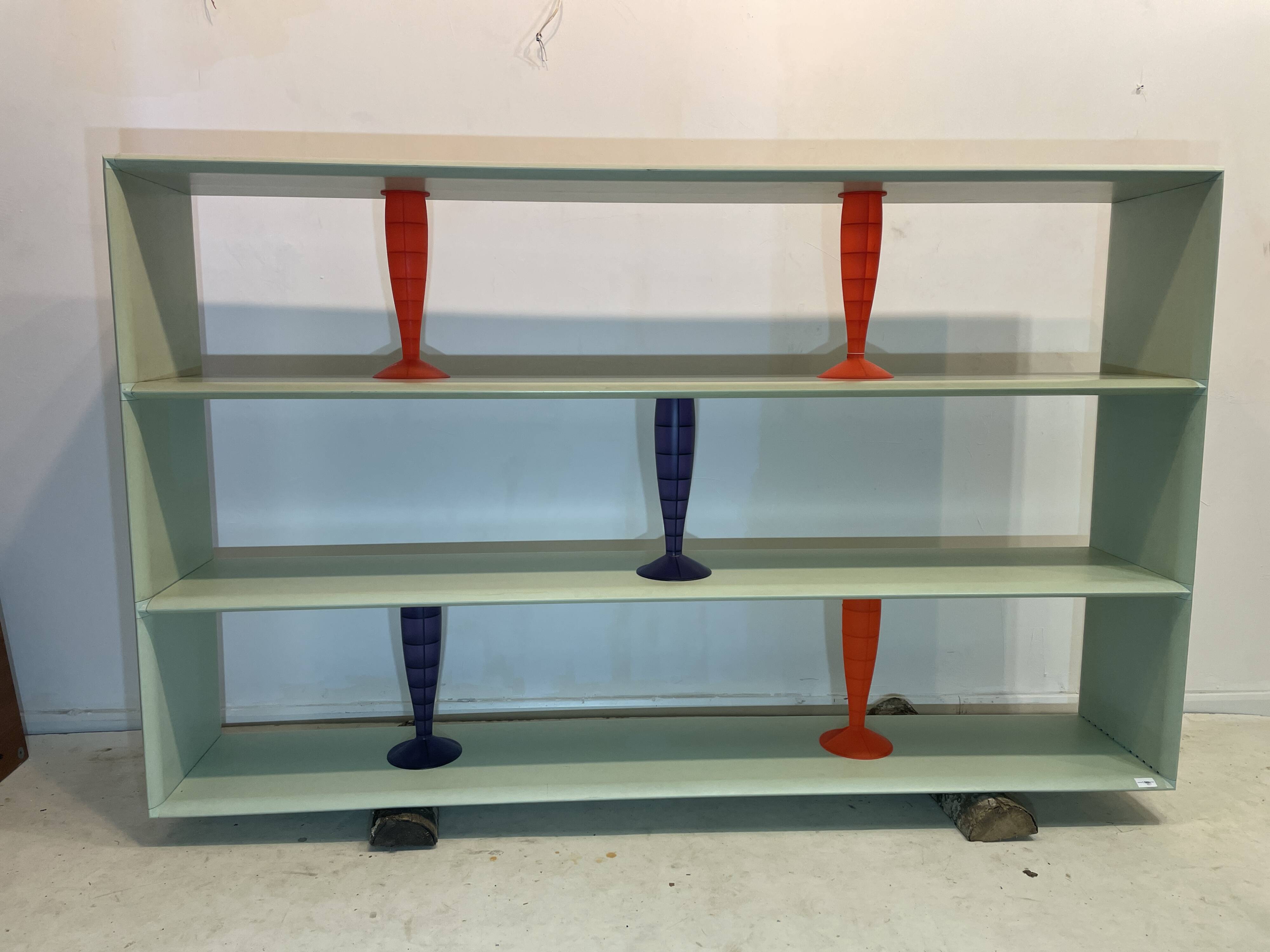 Ultra-rare BOOOX bookcase by P. Starck