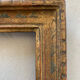 Small old oriental golden frame