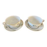 Large format Limoges Goa cups